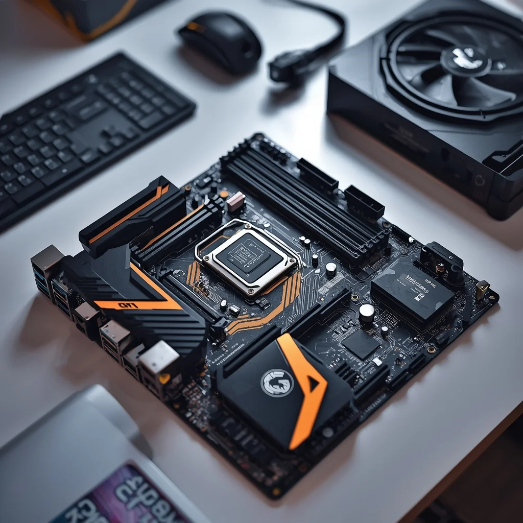 lucid origin Create a detailed and realistic image of computer hardware components including 0