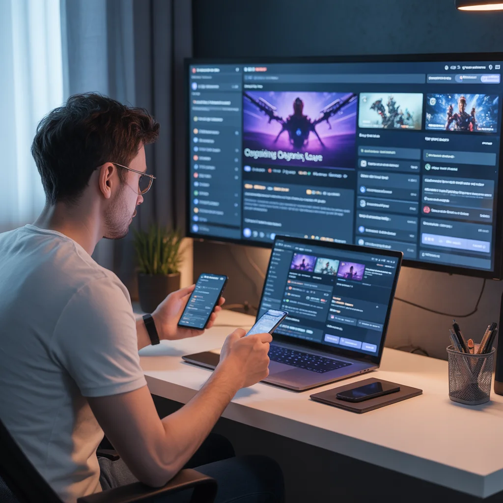 ideogram v3.0 How to use zeromaggaming strategy daily a focused gamer sitting at a clean desk 0